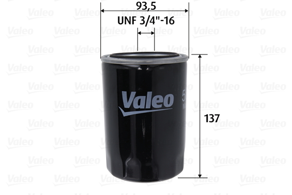 Filtr oleju 586101 valeo